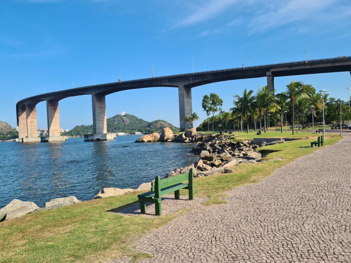Flat Pasargada 906, Free Bikes, Pe Na Praia Vila Velha  Exteriör bild