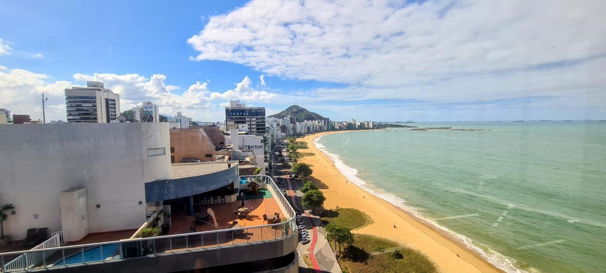 Flat Pasargada 906, Free Bikes, Pe Na Praia Vila Velha  Exteriör bild
