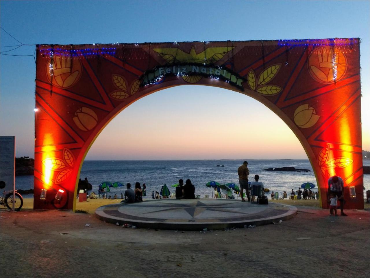 Flat Pasargada 906, Free Bikes, Pe Na Praia Vila Velha  Exteriör bild